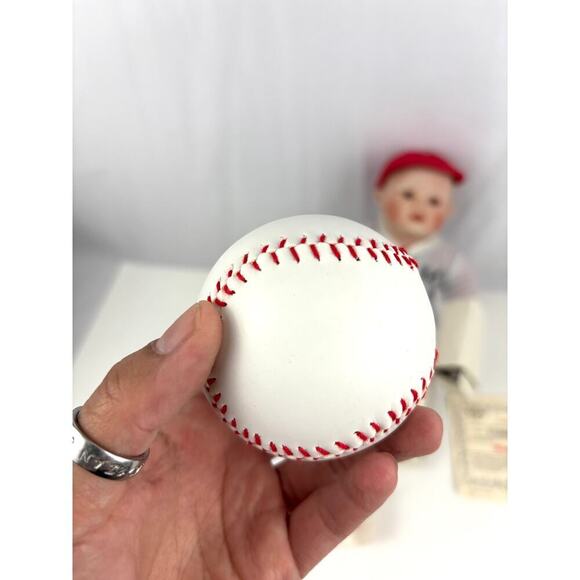 VTG Porcelain Doll Michael By Yolanda Bello Knowles China Company 1991 - Picture 10 of 16